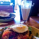 NAM ERO Swakopmund 2016NOV23 025  Huge portions and the fresh banana thick shake was brilliant and if the truth be told, this thing was colossal - it done me in. : 2016, 2016 - African Adventures, Africa, Date, Erongo, Month, Namibia, November, Places, Southern, Swakopmund, Trips, Village Cafe, Year
